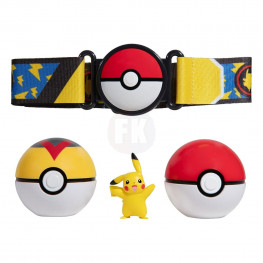 Pokémon Clip'n'Go Poké Ball Belt Set Poké Ball, Level Ball & Pikachu